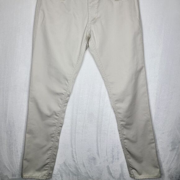 Seaweed And Gravel Slim Chino Pants Size 30 - Picture 3 of 9